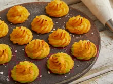 Ne les achetez plus : faites vos pommes duchesse maison pour Noël, c’est très simple