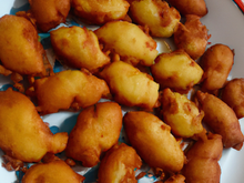 Acras ou beignets de morue antillais