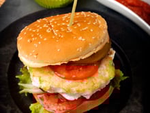 Colin sauvage d'Alaska façon burger