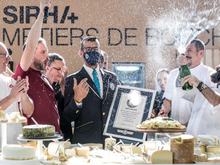 Record du monde : 834 fromages sur une pizza