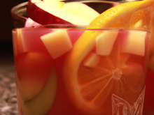 Jus de fruit tonique pour l'hiver