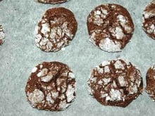 Petits craquelés au chocolat