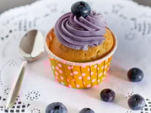 Cupcake à la myrtille