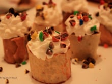 Rouleaux de crêpes aux Smarties