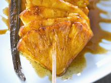 Poêlée d'Ananas à la Vanille