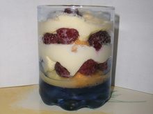 Tiramisu aux framboises et sa Chantilly