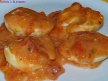 Œufs gratinés à la tomate