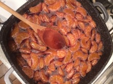 Confiture de clémentine au vin rouge et cannelle