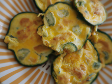 Petites omelettes à la courgette