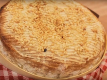 Camembert au sésame au four