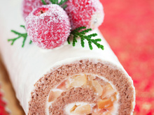 Comment faire une bûche de Noël aux fruits facile ?