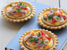 Tartelettes aux fruits de mer