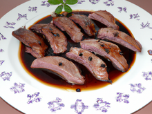 Magrets de canard au vinaigre balsamique