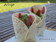 Wrap de maquereau au philadelphia