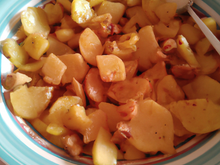 Chaudrée pommes de terre et palourdes