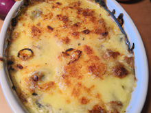 Gratin d'oignon doux au Brie de Meaux