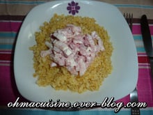 Boulghour à la carbonara