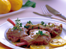 L' agneau au citron