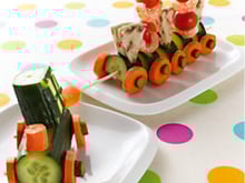 Train de petits en-cas