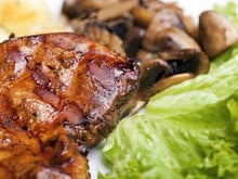 Chapon au miel sucré-salé