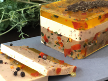 Terrine de fromages aux poivrons