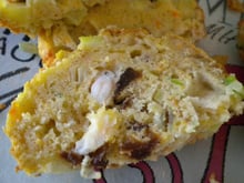 Cake courgettes et crevettes