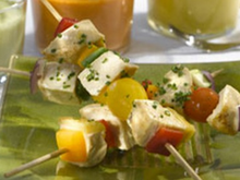 Astelas de poulet du Périgord aux légumes