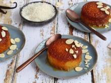 Mini gâteau de riz à la vanille