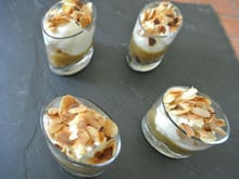Verrine rhubarbe mascarpone