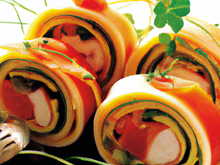 Roulé aux saveurs italiennes