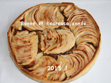 Tarte aux pommes et au pain d'épices