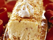 Bûche glacée pralinée