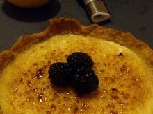 Tarte au citron brûlée