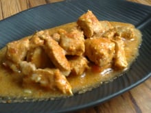 Porc au lait de coco