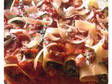 Cannelloni épinards et ricotta