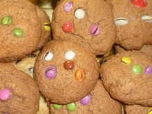 Cookies aux smarties régressifs