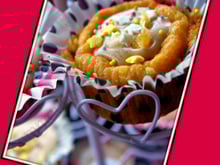 Cupcake au Kaki et crème de marrons