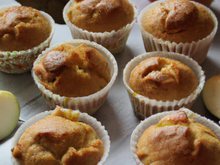 Muffins légers aux pommes