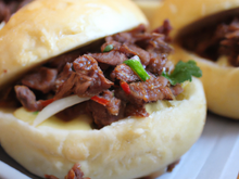 Buns à la viande hâchée
