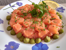 Tartare aux 2 saumons