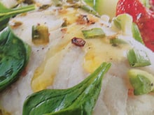 Dos de merlu en papillote