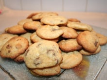 Cookies aux 2 chocolats maison