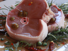 Côtes de veau en gelée
