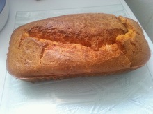 Cake au tomates séchées & mozzarella