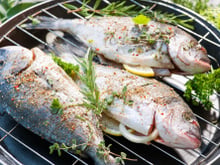 Dorade au barbecue