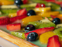 Tarte aux fruits exotiques