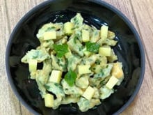 Spaetzle aux fines herbes et au comté