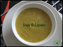 Soupe de légumes classique