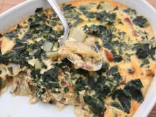 Gratin de blettes aux saveurs du Sud