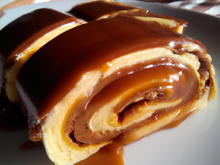 Le Rouleau chocolat caramel